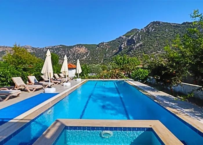 With Private Pool And Private Garden In Dalyan Вилла *